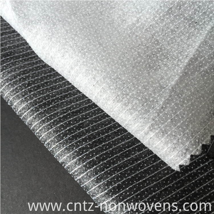 GAOXIN Polyester Stocklot Nonwoven Fusible Interlining for Shirts